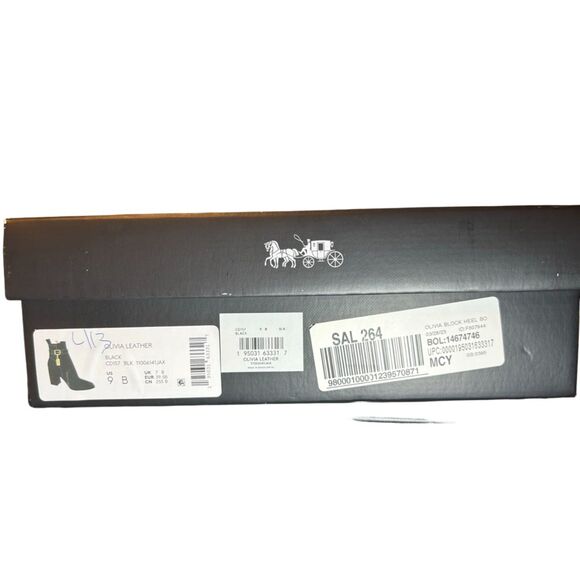 Coach Leather Boots - Picture 5 of 12